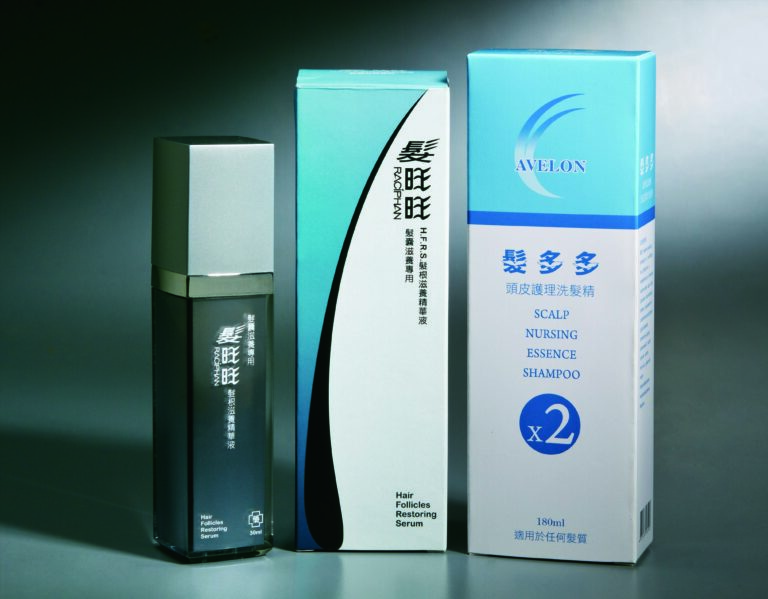 髮旺旺頭皮護理洗髮精包裝設計｜RACIPHAN scalp nursing essence shampoo packaging design