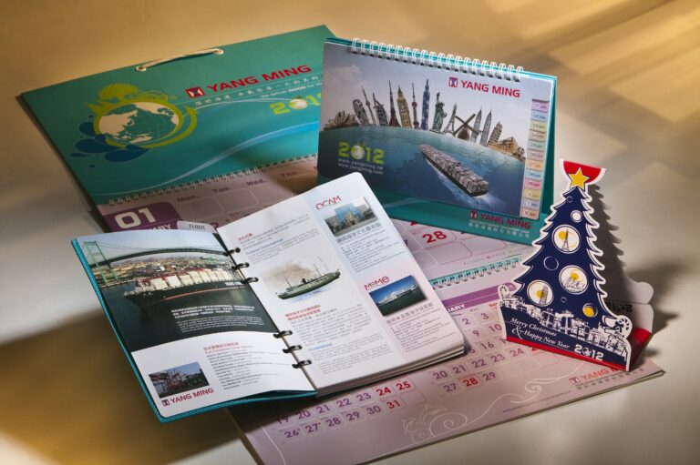 陽明海運耶誕專案設計｜Yang Ming Marine Transport Corporation Christmas Project design / monthly calendar / christmas card